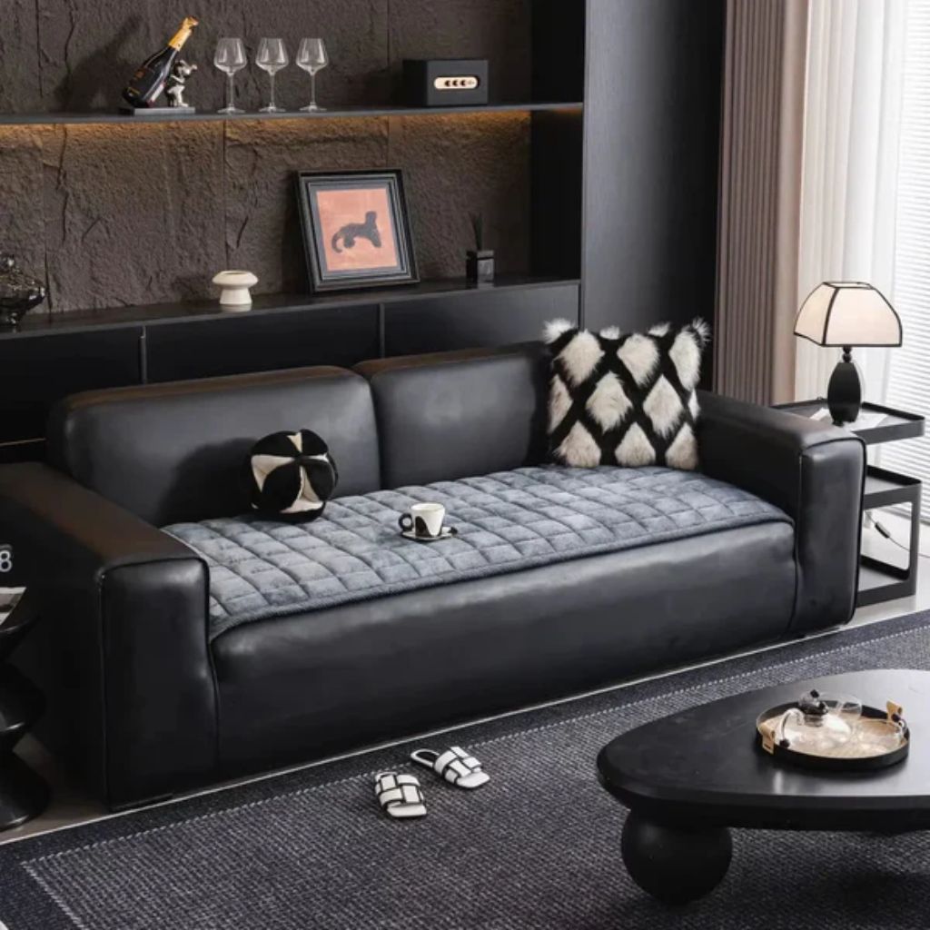 Quilted Sofa Cover Mat – Non-Slip & Pet Scratch Resistant - Tegulane Global