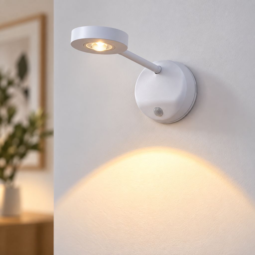 Rechargeable LED Wall Spotlight with Motion Sensor - Tegulane Global