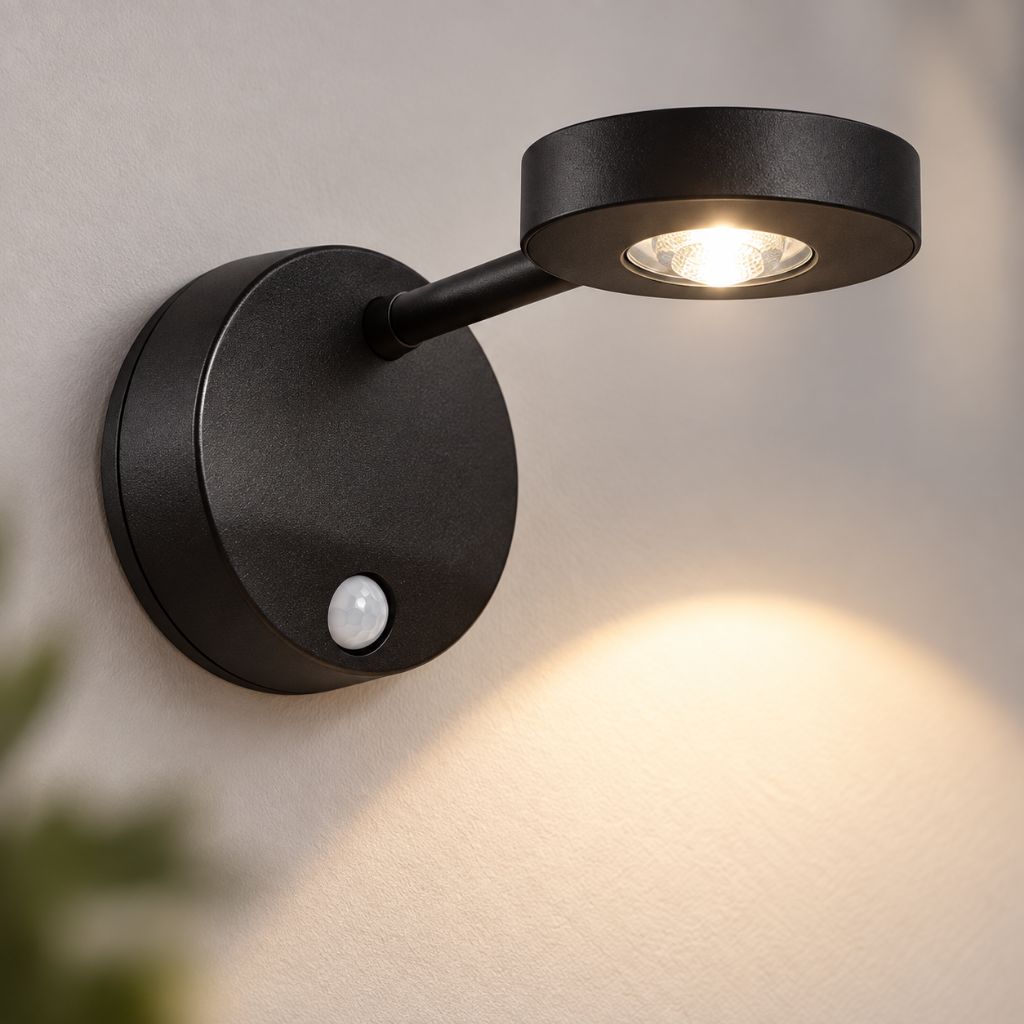 Rechargeable LED Wall Spotlight with Motion Sensor - Tegulane Global