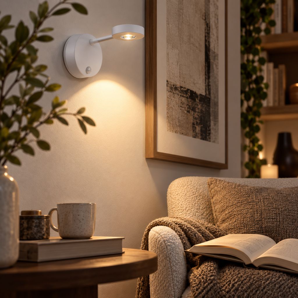 Rechargeable LED Wall Spotlight with Motion Sensor - Tegulane Global