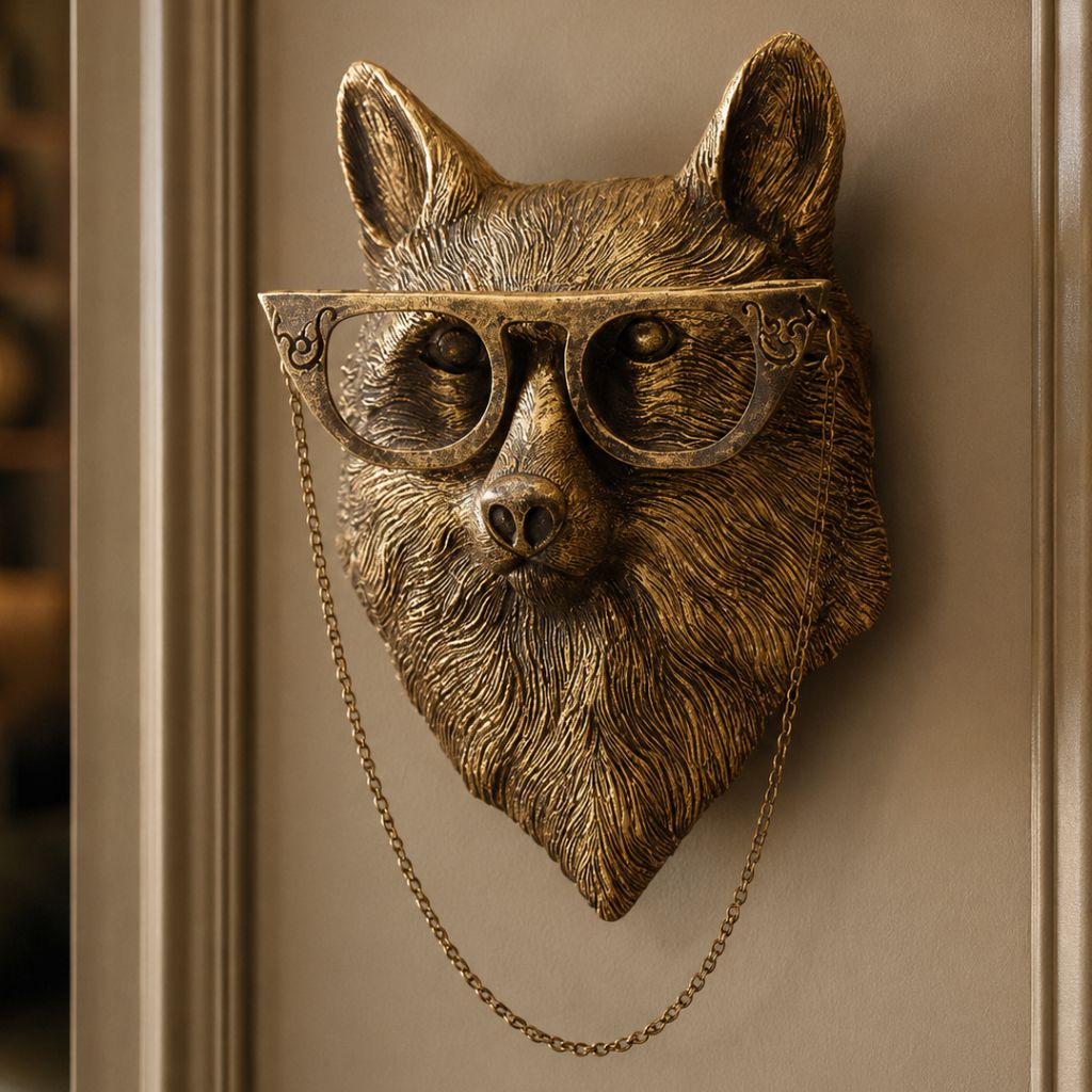 Resin Animal Head Wall Sculpture - Tegulane Global