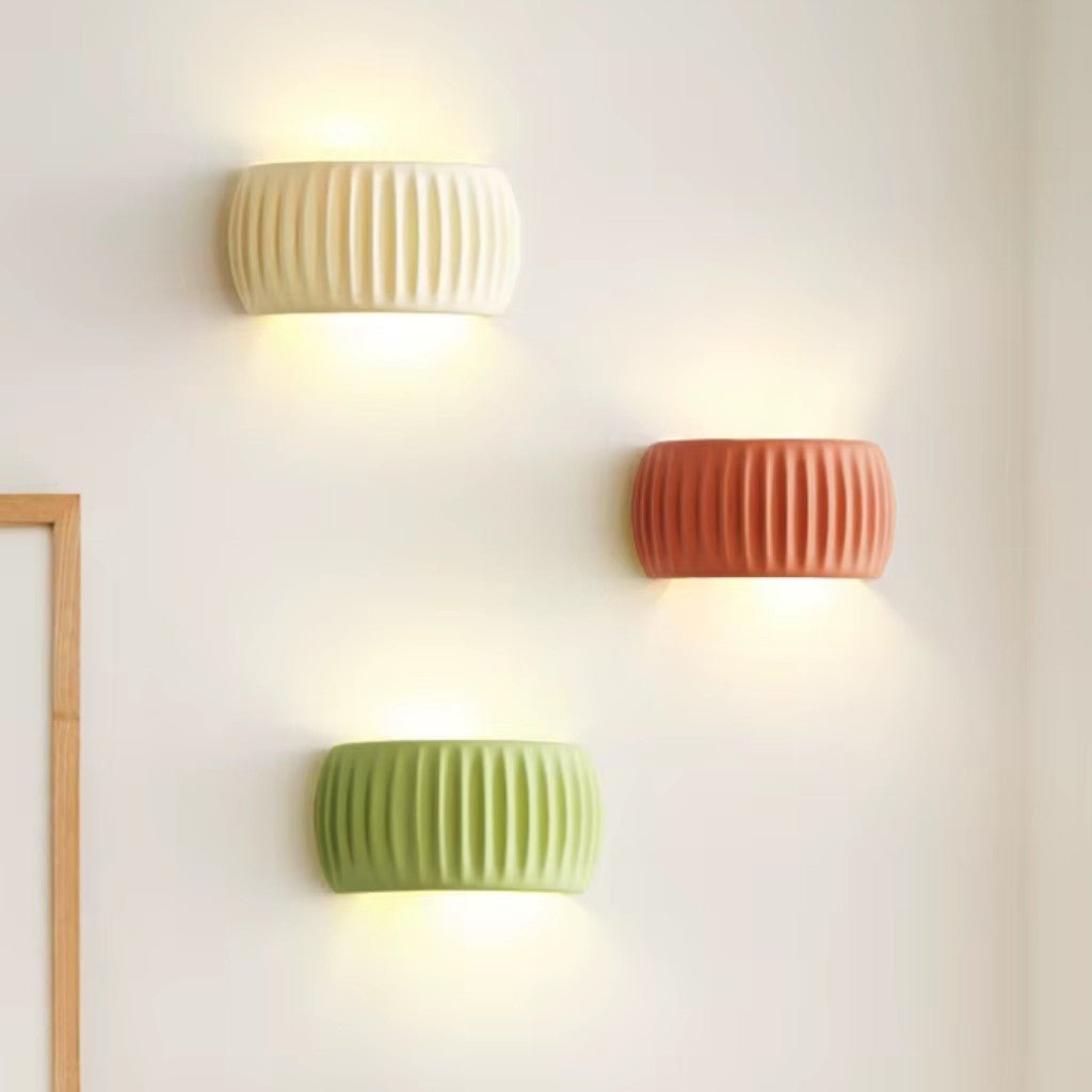 Resin Bedside Wall Light French Art Deco Style - Tegulane Global