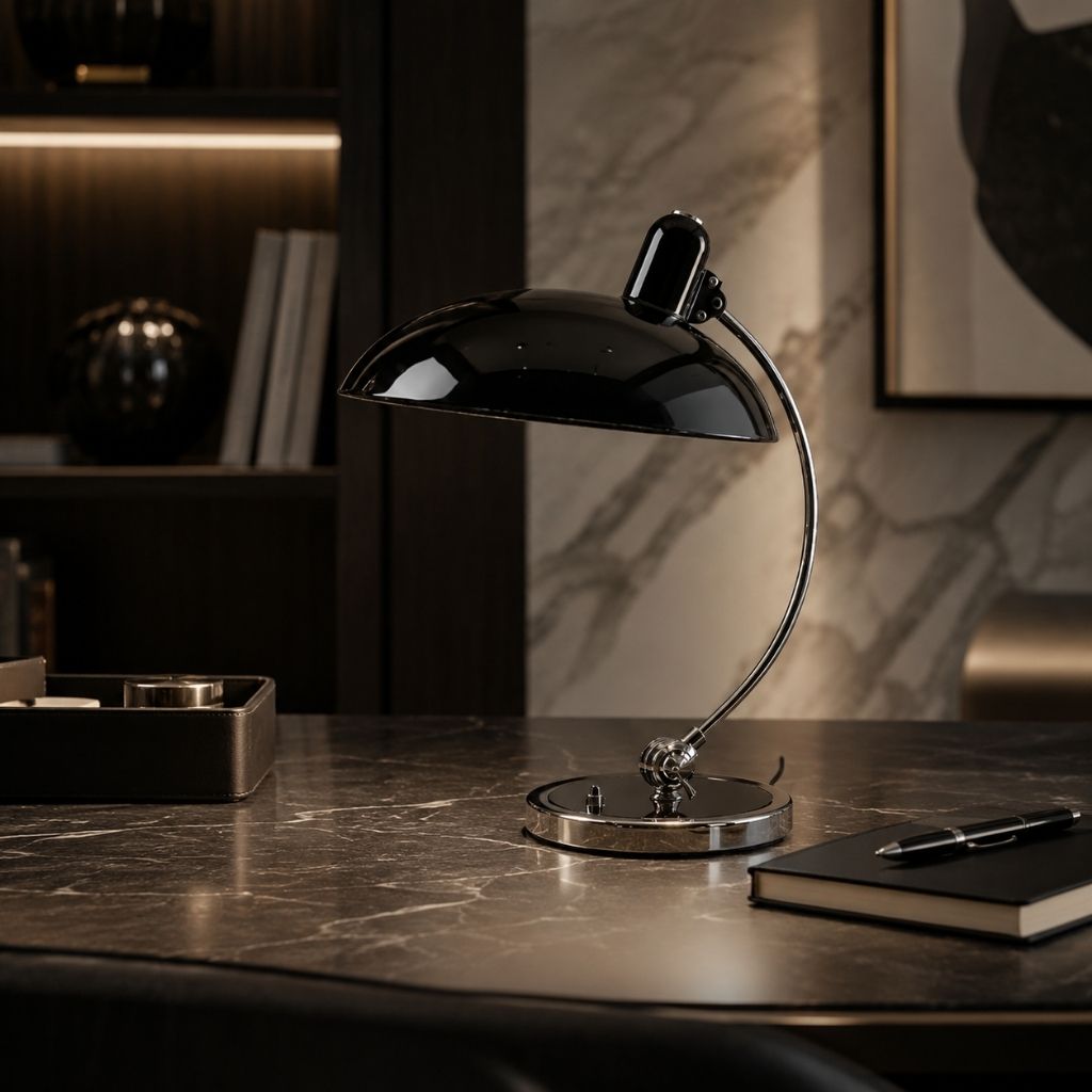 Scandinavian Metal Desk Lamp - Tegulane Global
