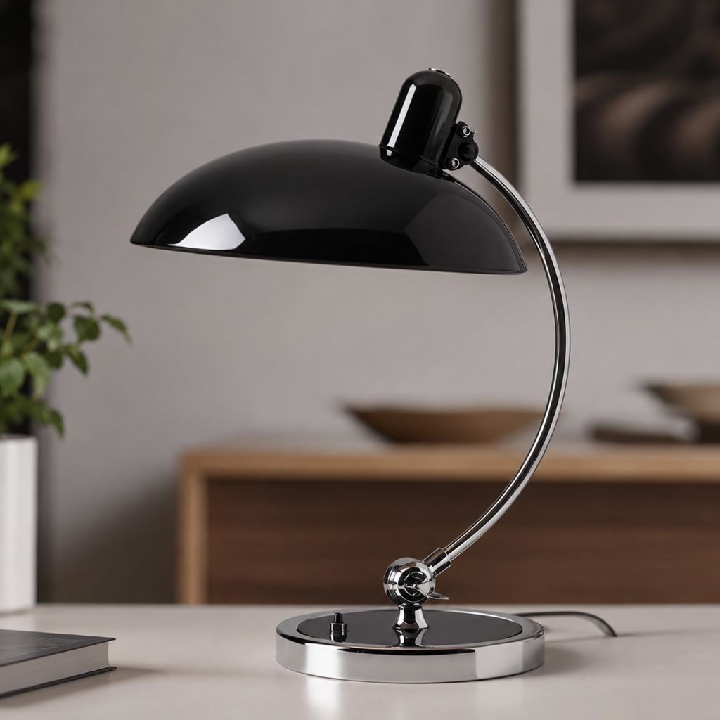 Scandinavian Metal Desk Lamp - Tegulane Global