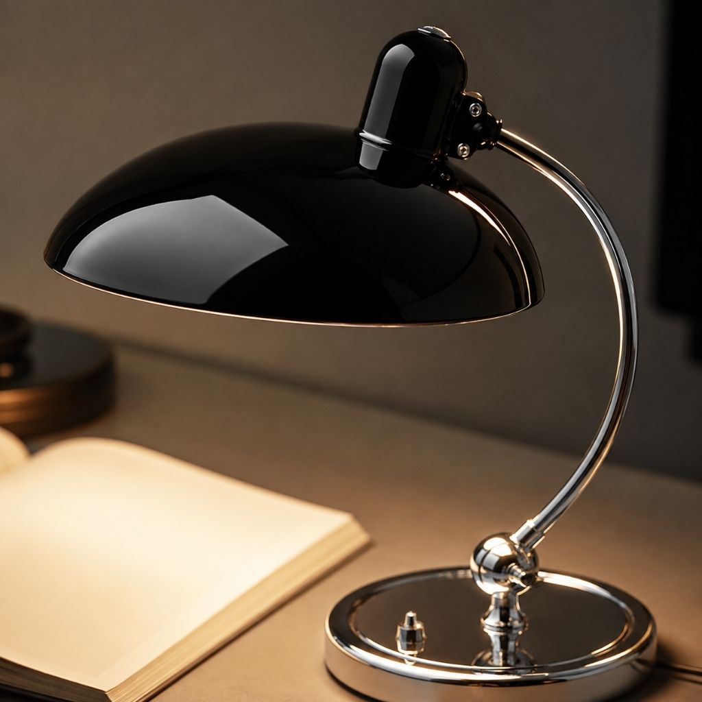 Scandinavian Metal Desk Lamp - Tegulane Global