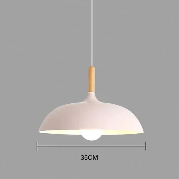Scandinavian Oak LED Pendant Lamp - Tegulane Global