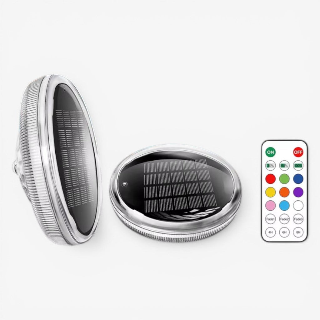 Solar Colorful LED Floating Pool Lights With Remote Control - Tegulane Global