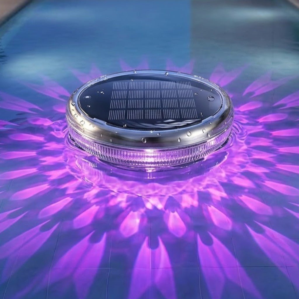 Solar Colorful LED Floating Pool Lights With Remote Control - Tegulane Global