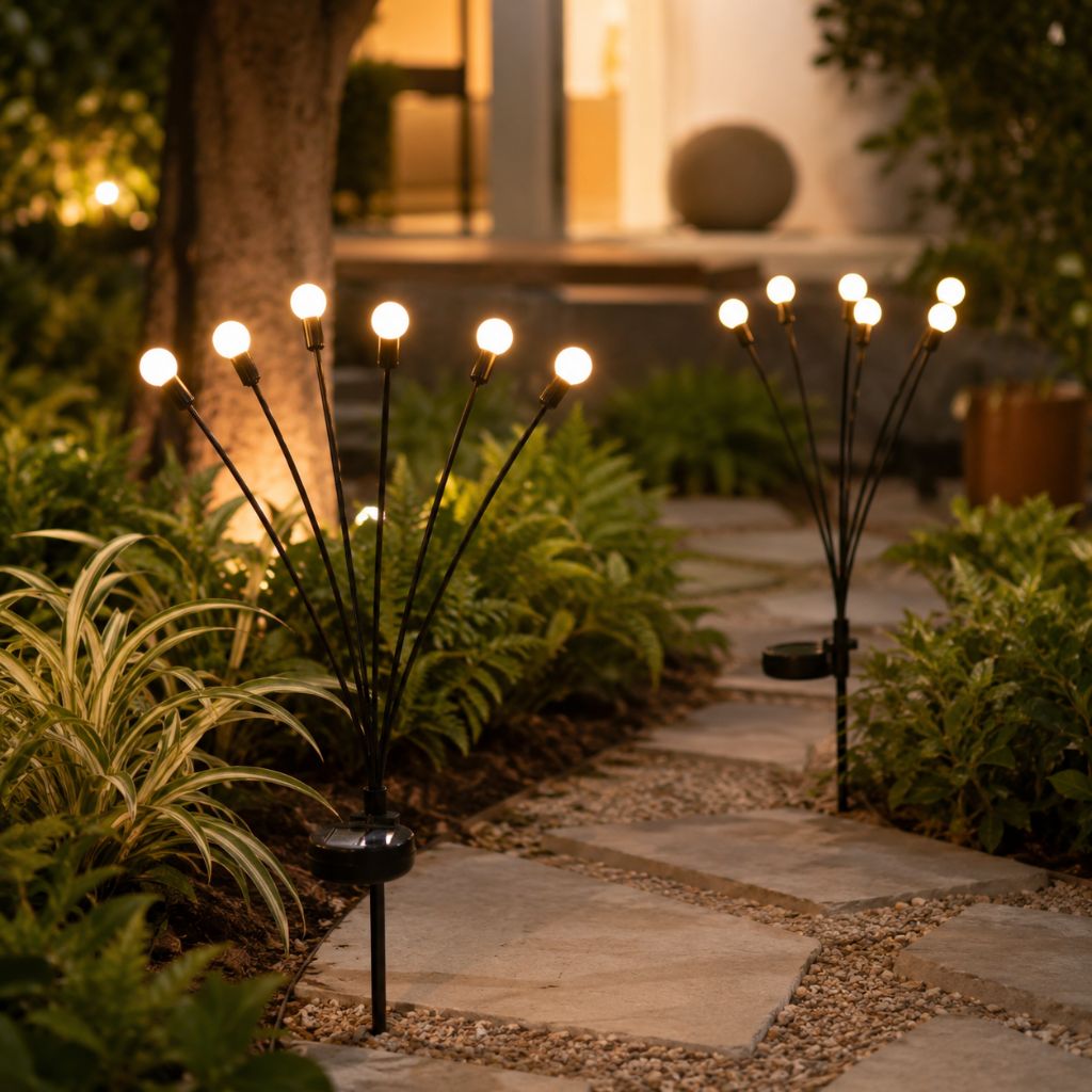 Solar Firefly Garden Light IP65 Waterproof Stake Lamp Outdoor Light - Tegulane Global