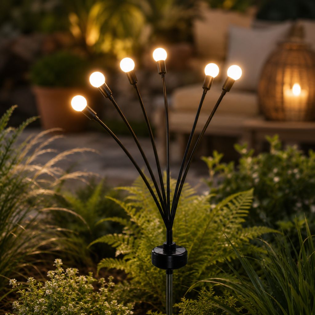 Solar Firefly Garden Light IP65 Waterproof Stake Lamp Outdoor Light - Tegulane Global