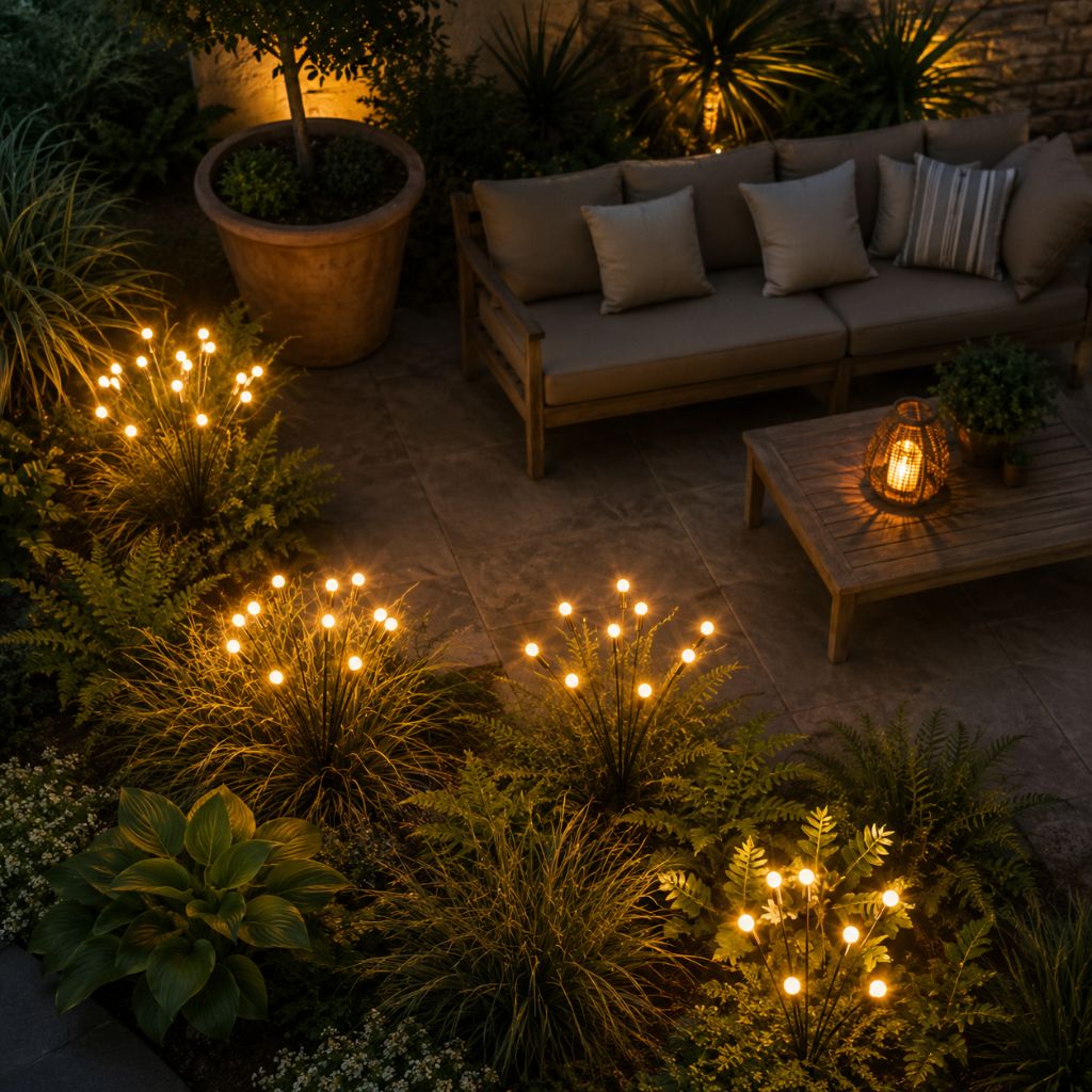 Solar Firefly Garden Light IP65 Waterproof Stake Lamp Outdoor Light - Tegulane Global