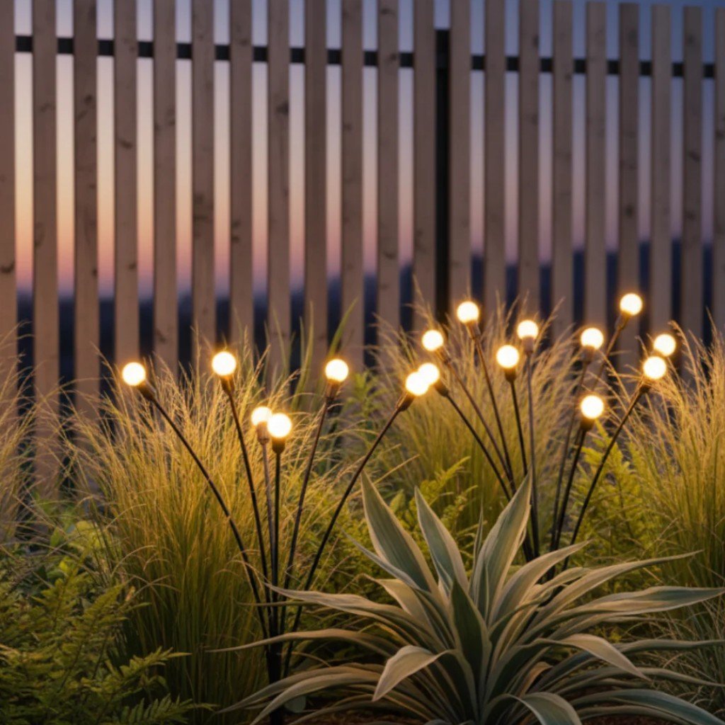 Solar Firefly Garden Light IP65 Waterproof Stake Lamp Outdoor Light - Tegulane Global