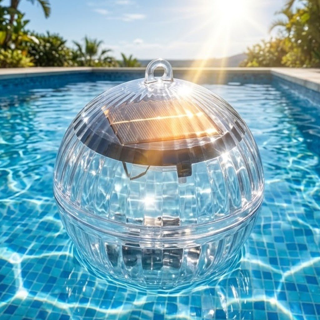 Solar Floating Pool Lights RGB Colour Changing - Waterproof LED Ball - Tegulane Global