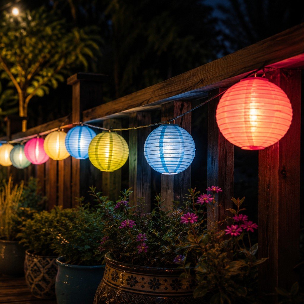 Solar Lantern String Lights IP65 Waterproof Outdoor Garden Patio Decor - Tegulane Global