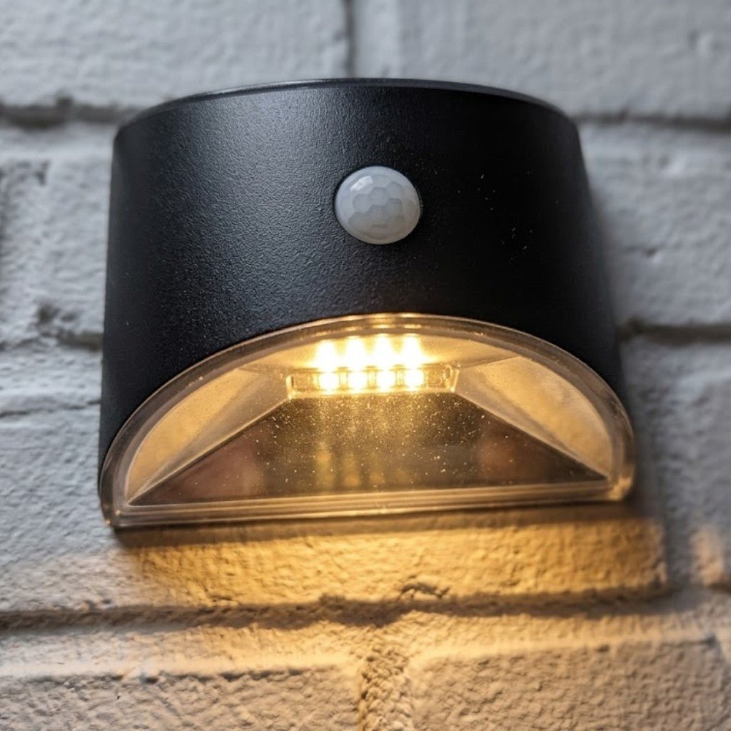 Solar Outdoor Garden Wall Light PIR Motion Sensor IP65 Waterproof Lamp - Tegulane Global