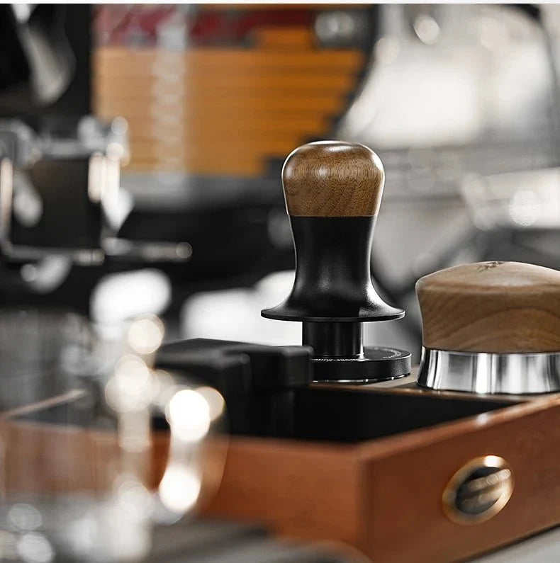 Spring Loaded MHW-3BOMBER Espresso Tamper - Tegulane Global