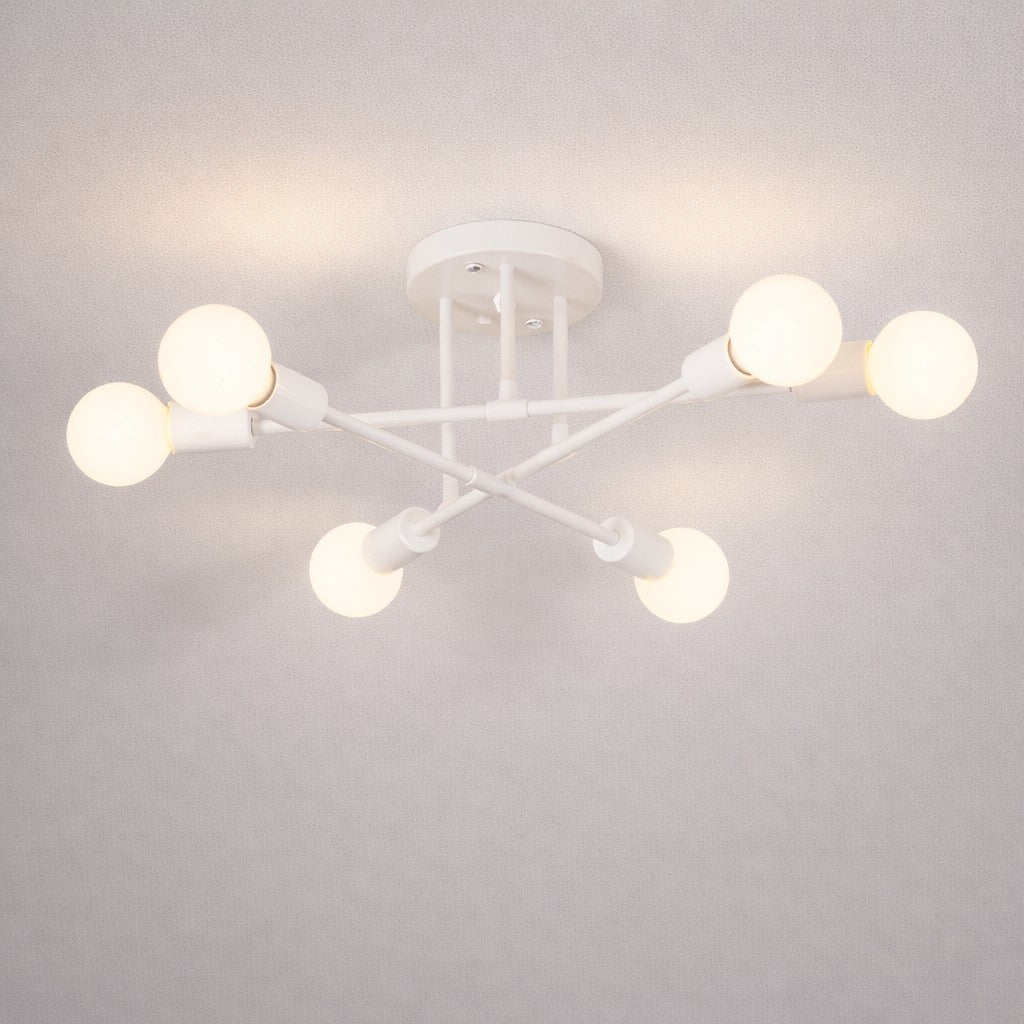 Sputnik Mid Century LED Ceiling Light - Tegulane Global