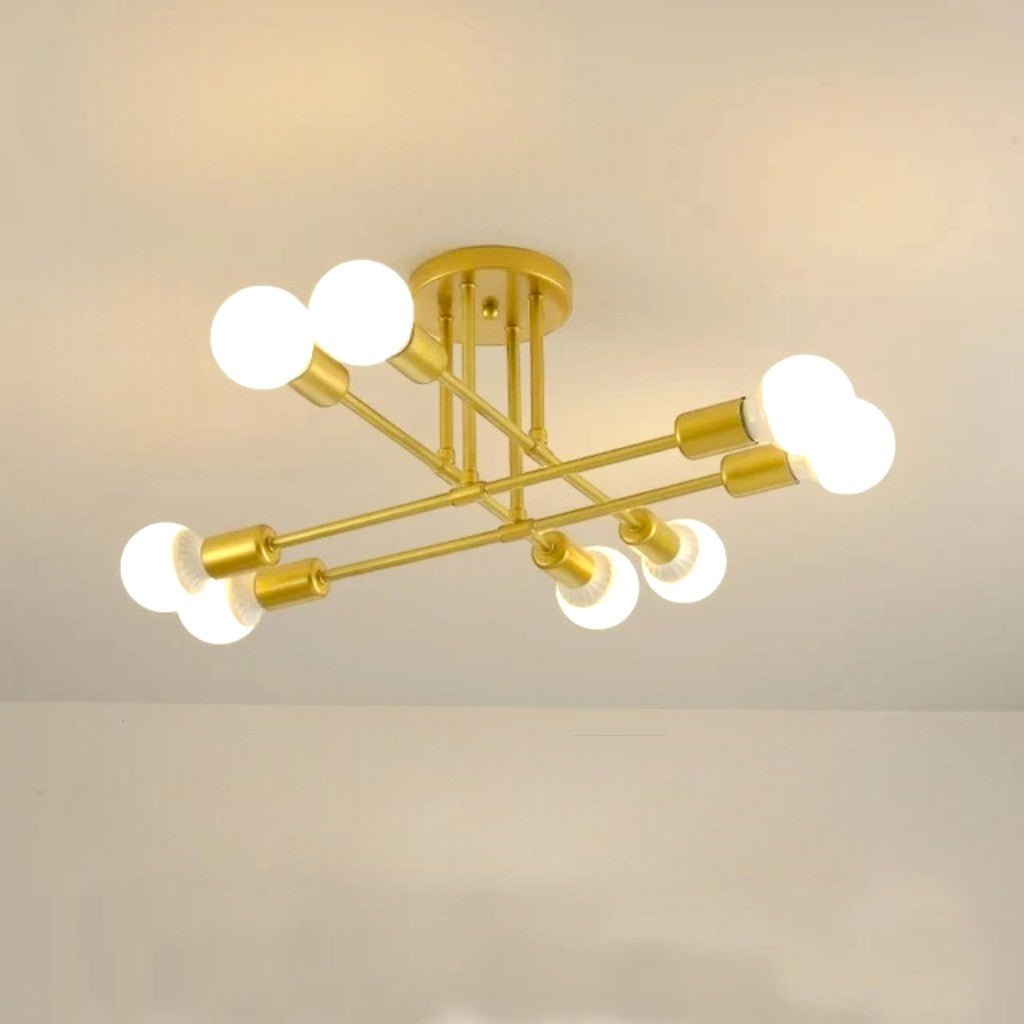 Sputnik Mid Century LED Ceiling Light - Tegulane Global