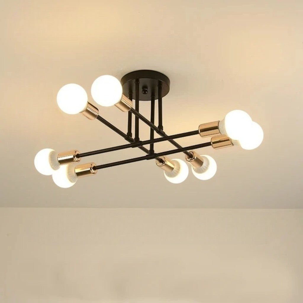 Sputnik Mid Century LED Ceiling Light - Tegulane Global