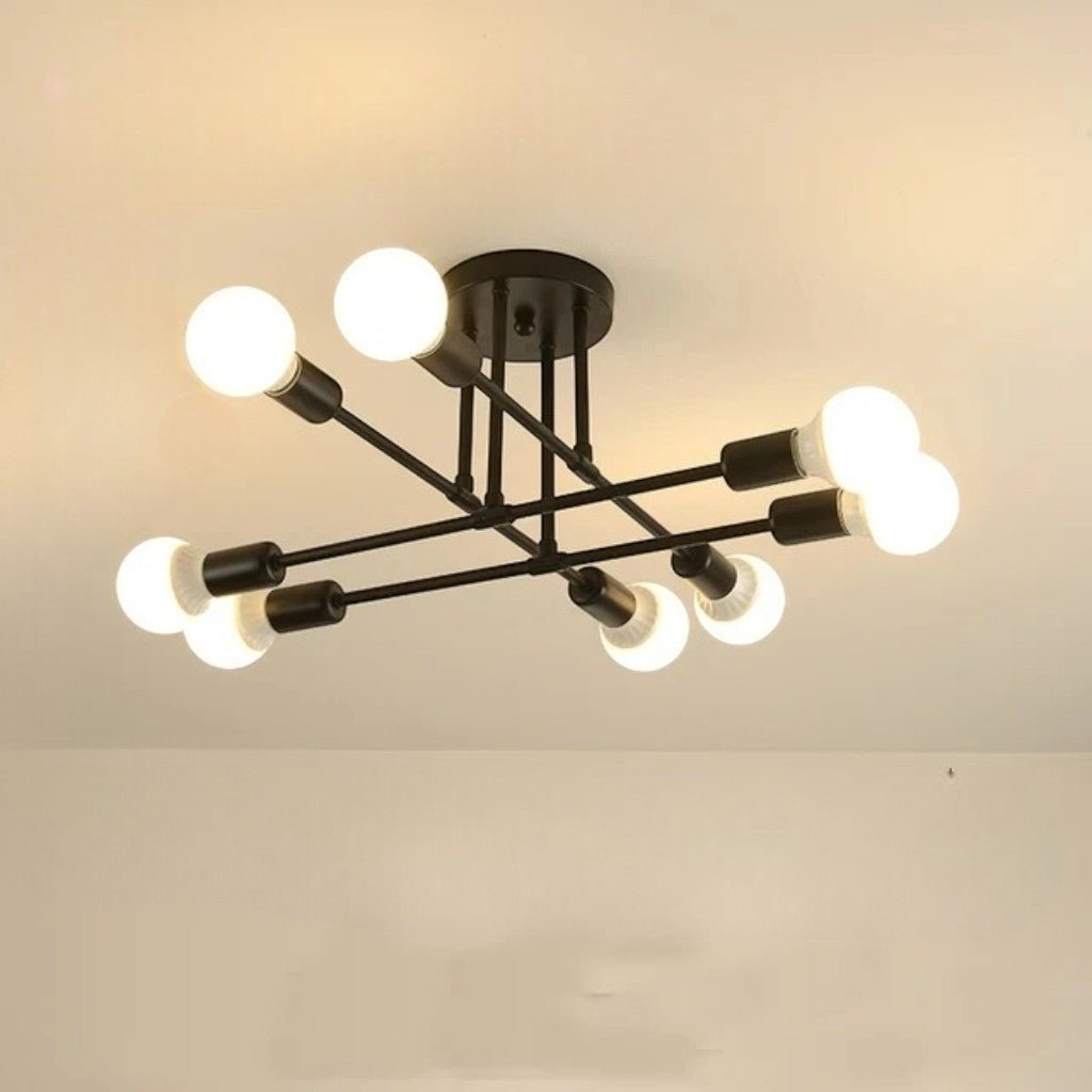 Sputnik Mid Century LED Ceiling Light - Tegulane Global