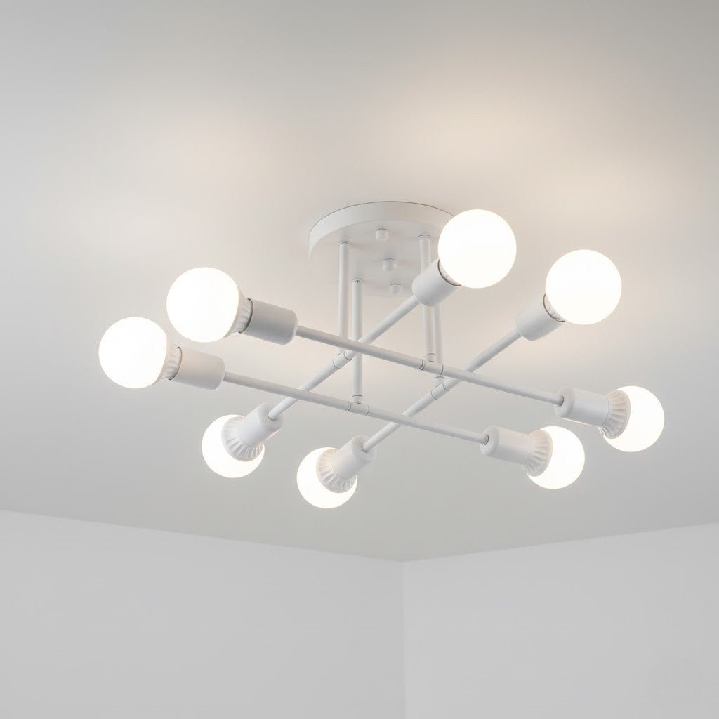 Sputnik Mid Century LED Ceiling Light - Tegulane Global