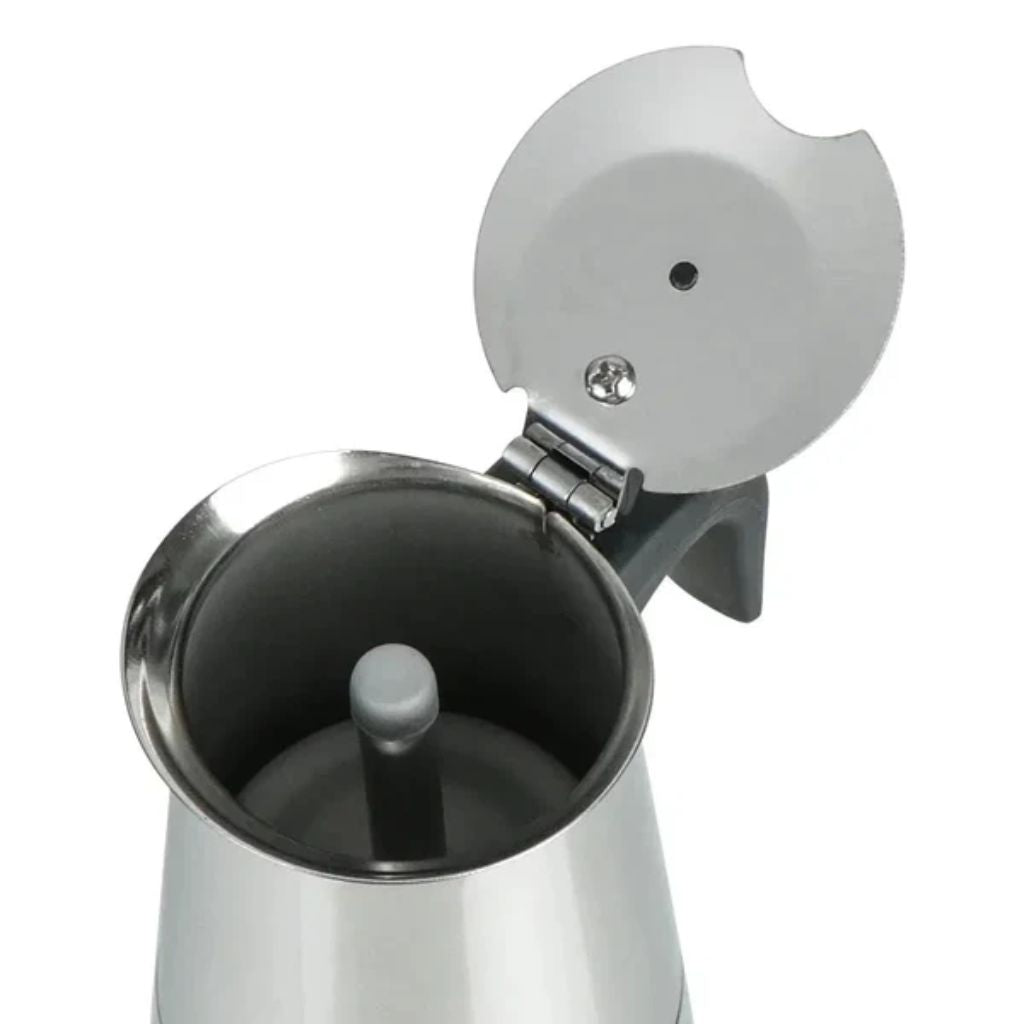 Stainless Steel Stovetop Italian Coffee Moka Pot - Tegulane Global