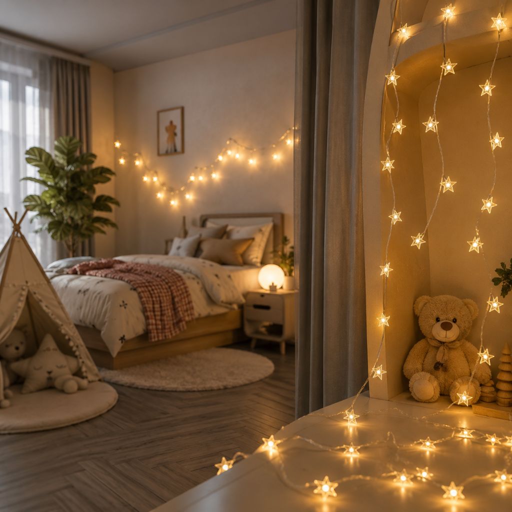 Starry Nursery Fairy Lights - Tegulane Global