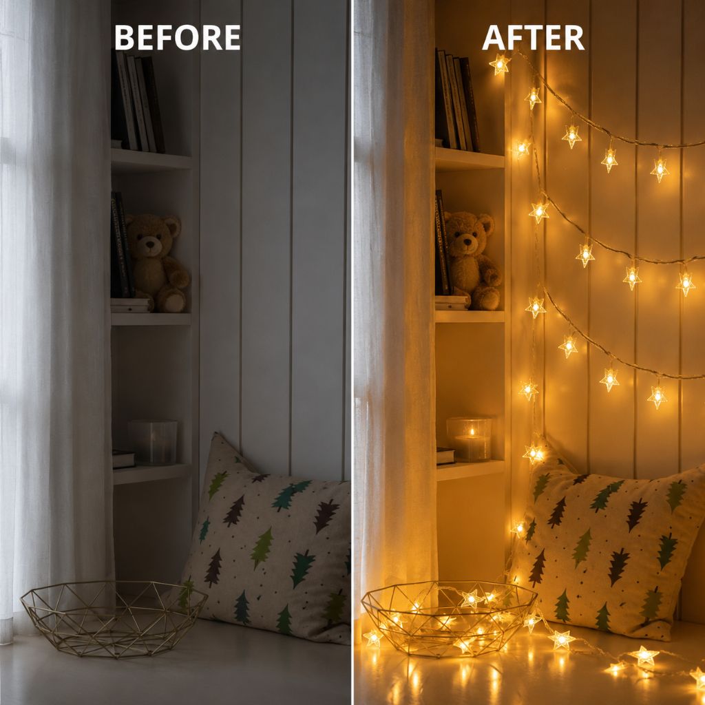 Starry Nursery Fairy Lights - Tegulane Global