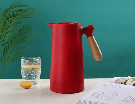 Thermal Jug with Wooden Handle - Nordic Design 1L - Tegulane Global
