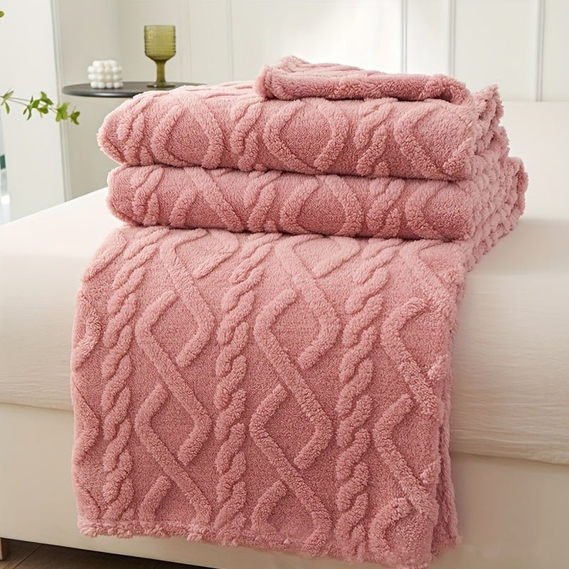 Fleece Warm Throw Blanket - Tegulane Global