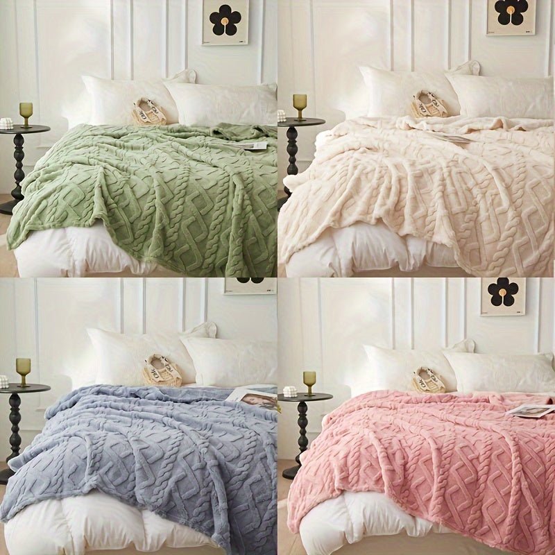 Fleece Warm Throw Blanket - Tegulane Global
