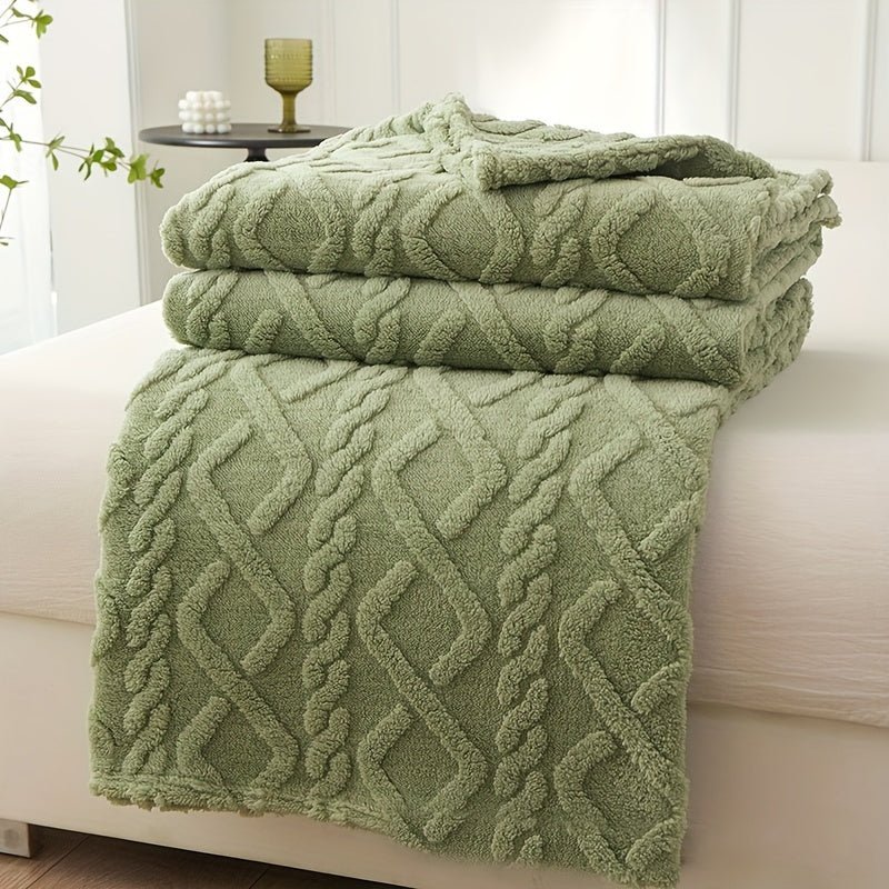 Fleece Warm Throw Blanket - Tegulane Global