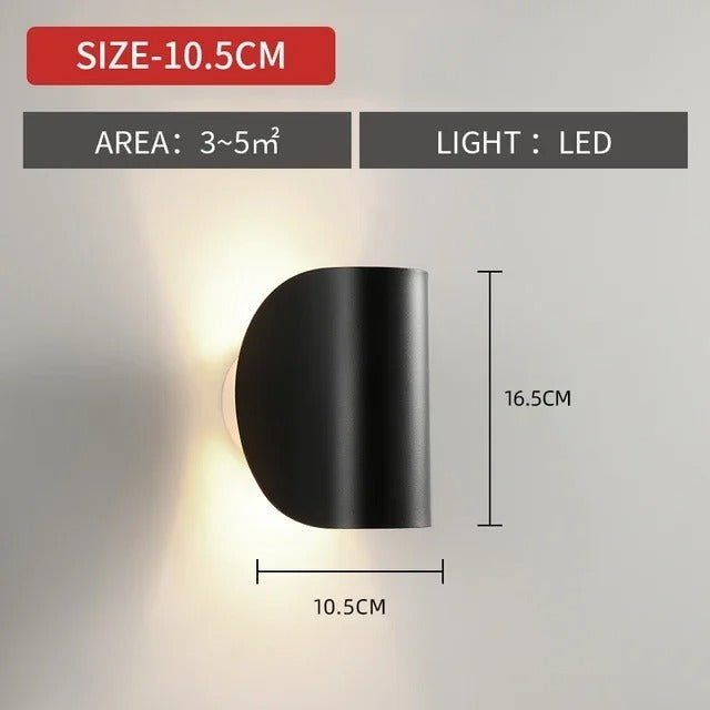 Up & Down Modern Wall Sconce Light - Tegulane Global