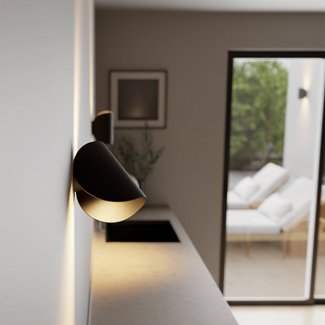 Up & Down Modern Wall Sconce Light - Tegulane Global