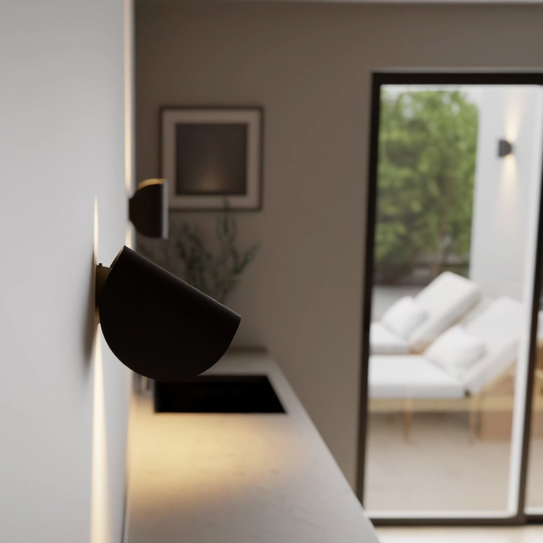 Up & Down Modern Wall Sconce Light - Tegulane Global