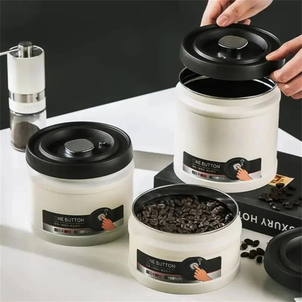Vacuum Sealed Coffee Storage Container - Tegulane Global