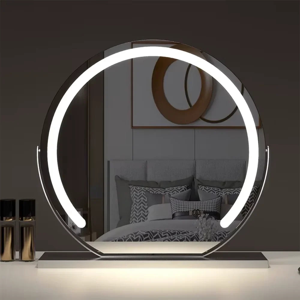 Vanity Makeup Mirror 15x Magnification Touch with LED Lights - Tegulane Global