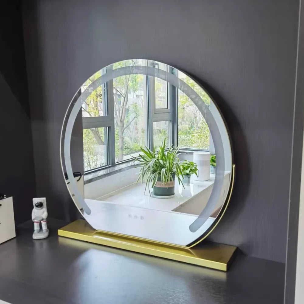 Vanity Makeup Mirror 15x Magnification Touch with LED Lights - Tegulane Global