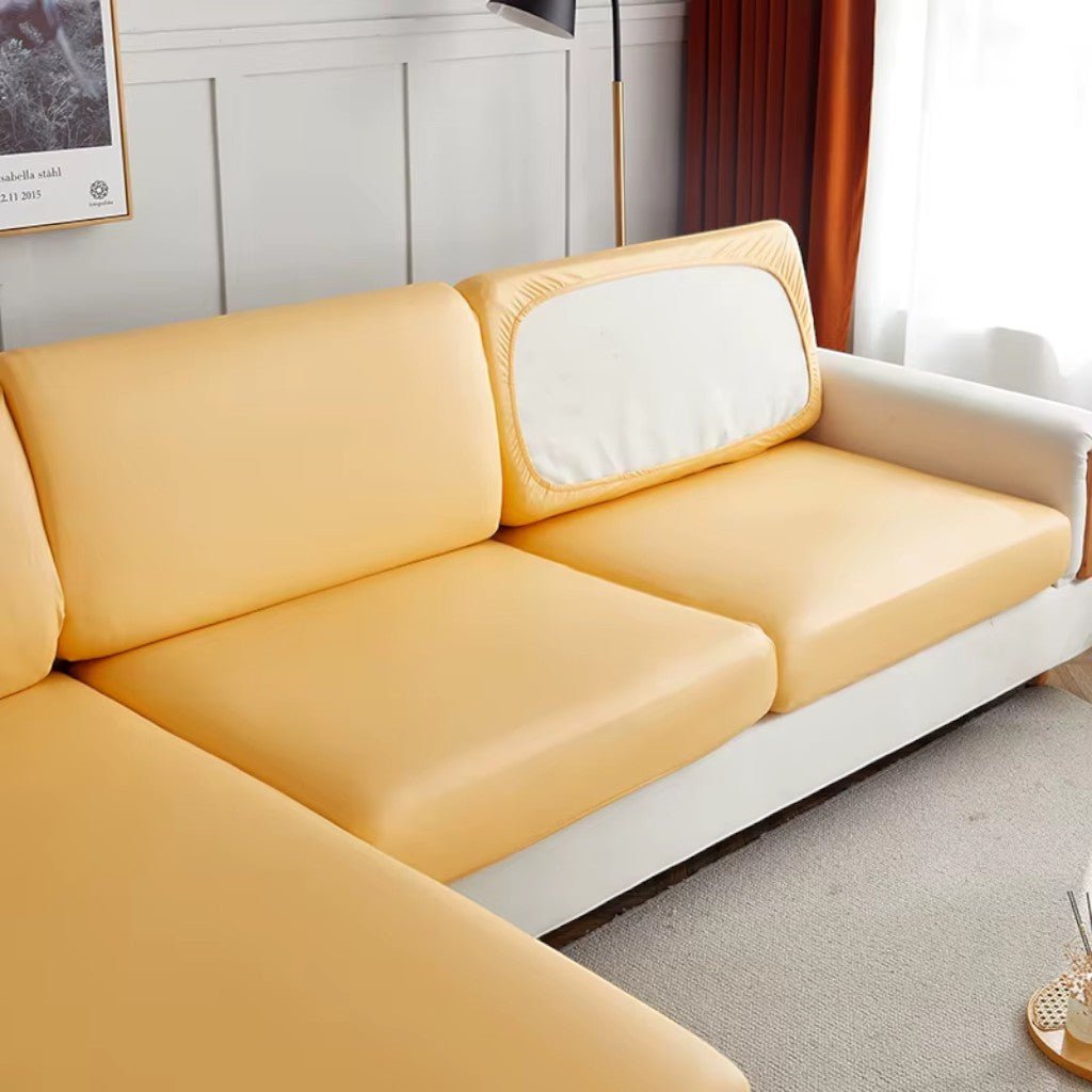 Waterproof PU Leather Sofa Cushion Cover Stretch Non-Slip - Tegulane Global