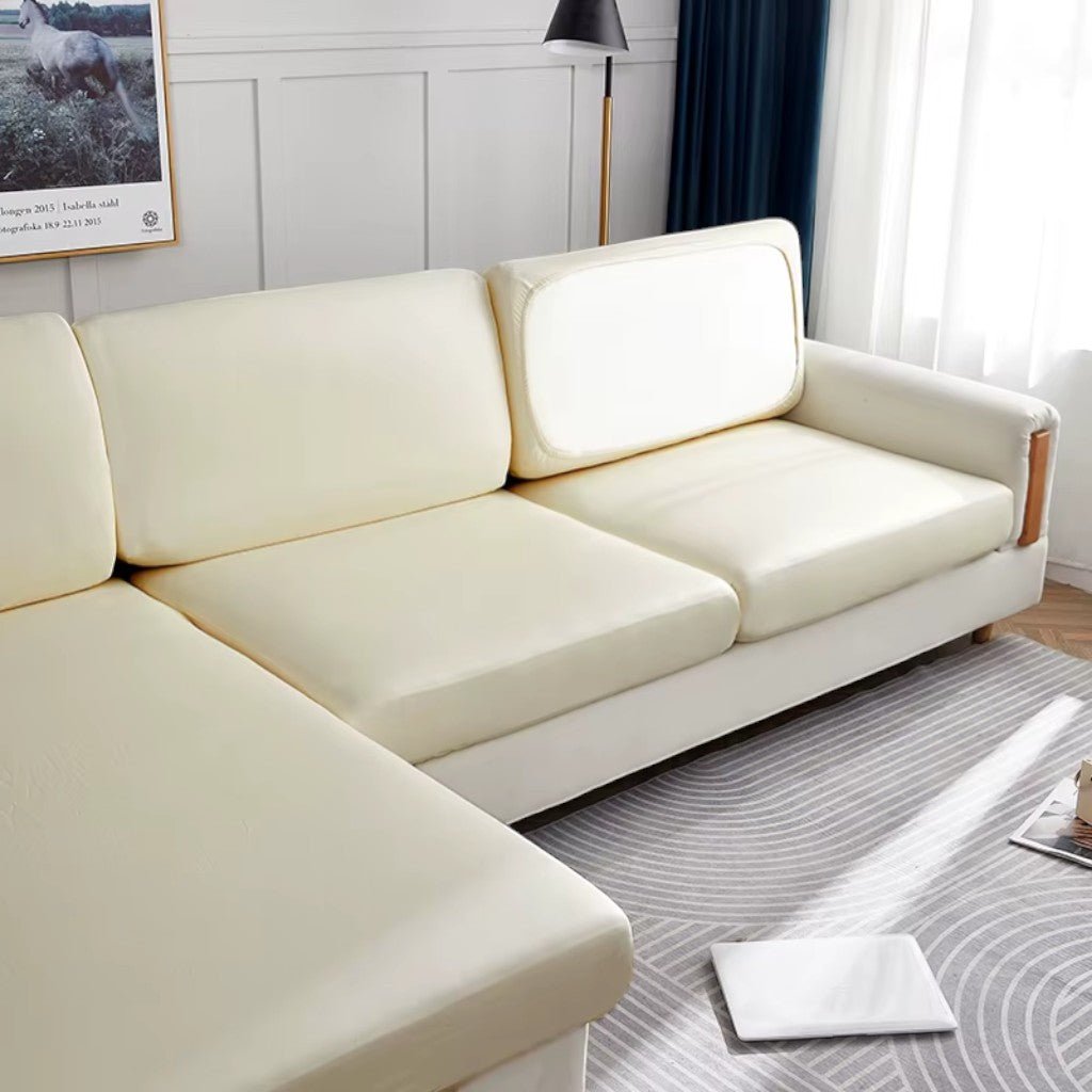Waterproof PU Leather Sofa Cushion Cover Stretch Non-Slip - Tegulane Global