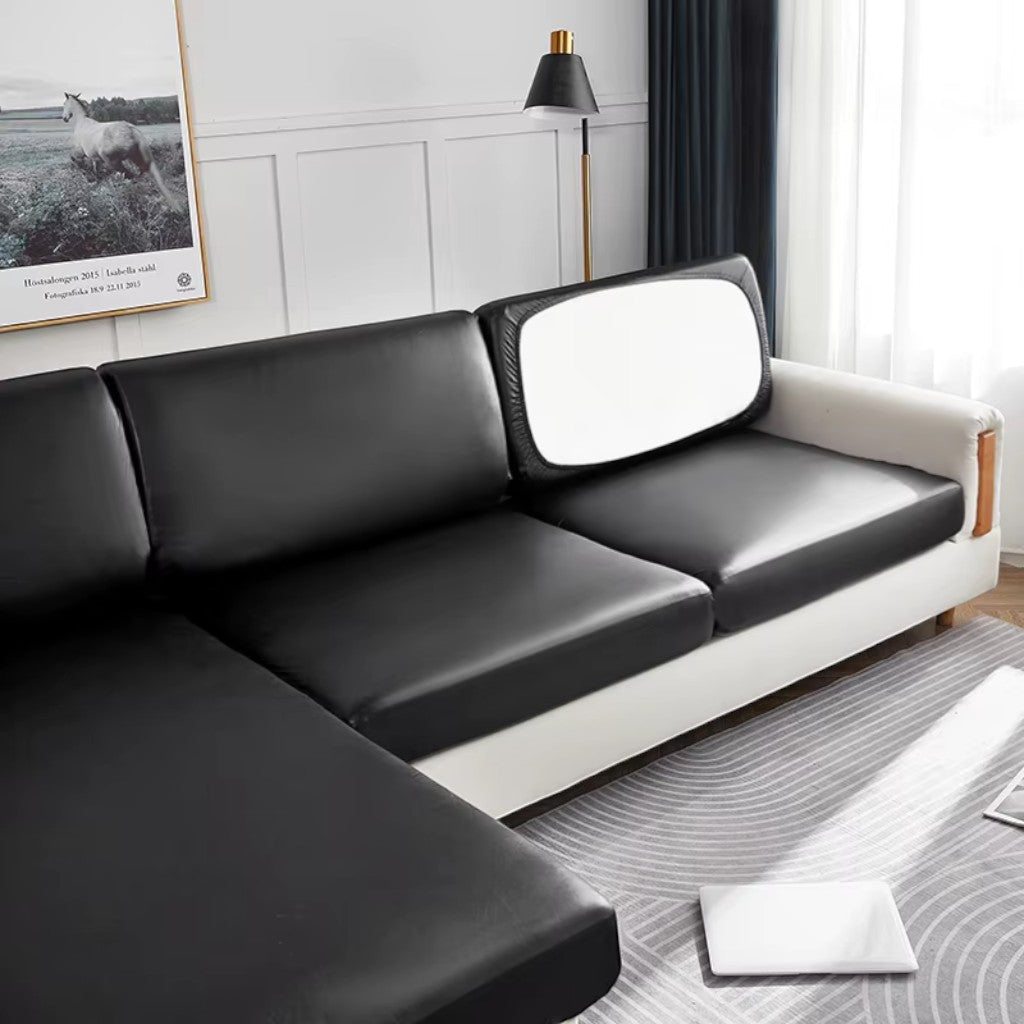 Waterproof PU Leather Sofa Cushion Cover Stretch Non-Slip - Tegulane Global