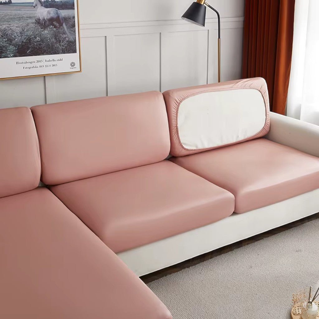 Waterproof PU Leather Sofa Cushion Cover Stretch Non-Slip - Tegulane Global