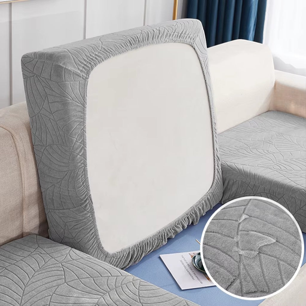 Waterproof Sofa Cushion Cover Stretch Chenille - Non-Slip Elastic Fit - Tegulane Global