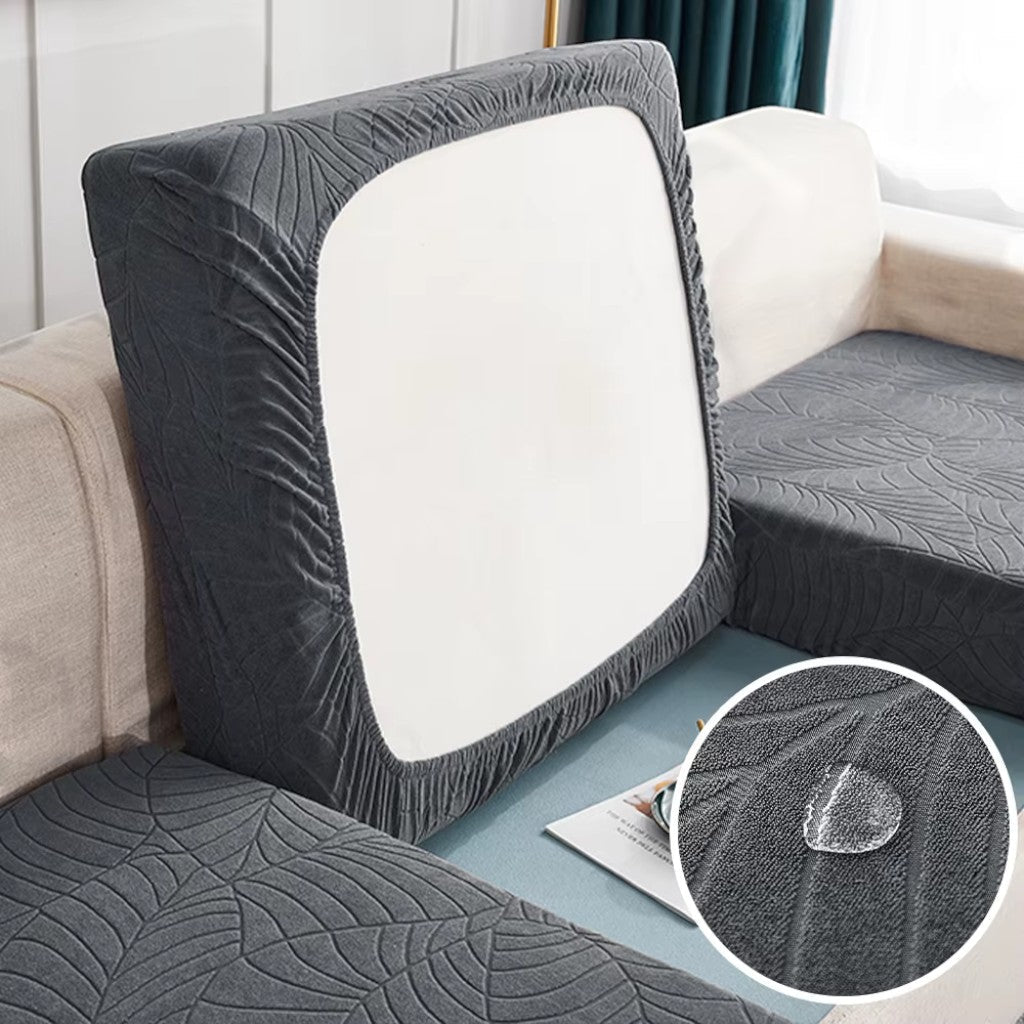 Waterproof Sofa Cushion Cover Stretch Chenille - Non-Slip Elastic Fit - Tegulane Global