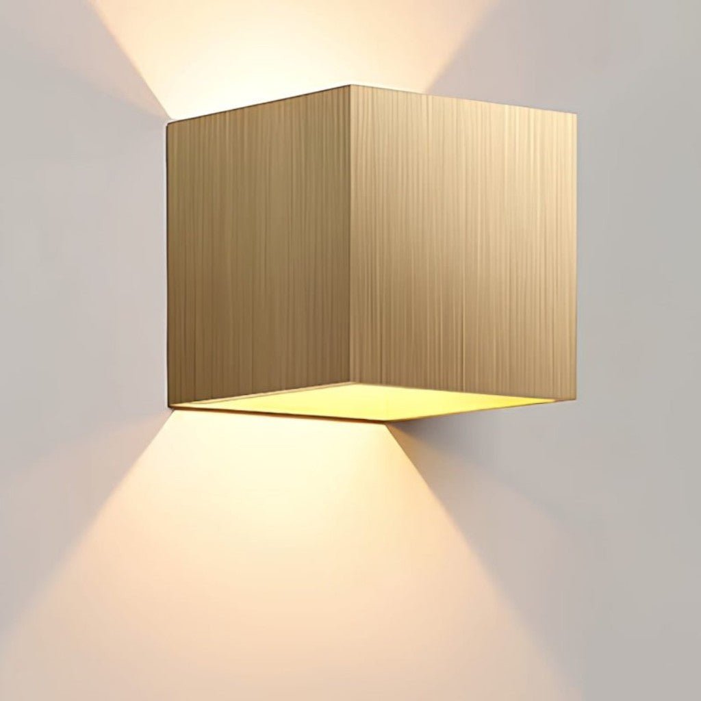 Weatherproof Cube Up Down Wall Light - Tegulane Global