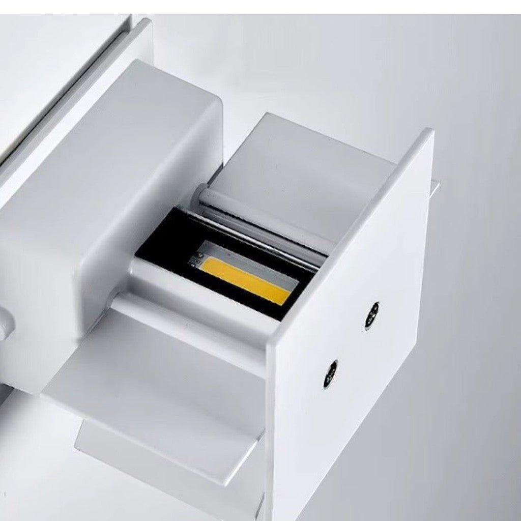 Weatherproof Cube Up Down Wall Light - Tegulane Global