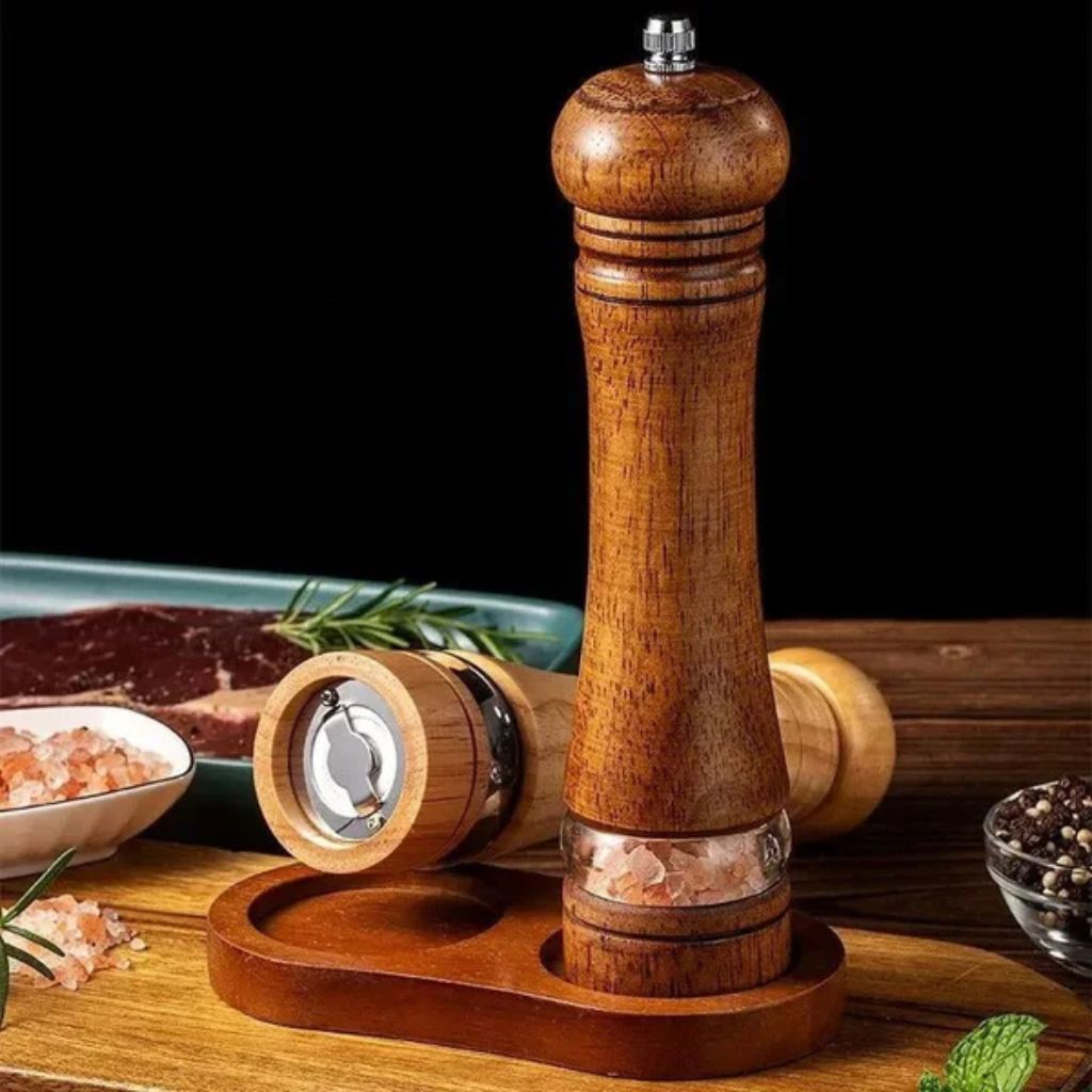 Wooden Pepper Salt Grinder - Tegulane Global